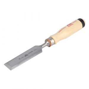 Stubai 353012 Ciseau à Bois Façon Suédois avec Manche, Beige/Argent, 35 mm