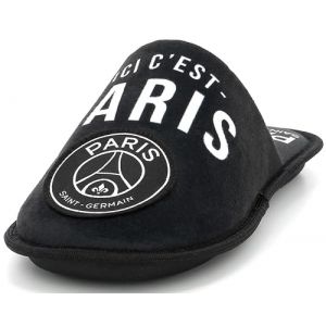 Psg Chaussons - PARIS SAINT GERMAIN - Noir - Polyester - Collection officielle - Pointures 34 à 46