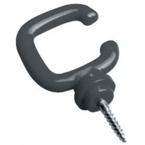 Novap Crochet ouvert a vis PA Noir - 1812215