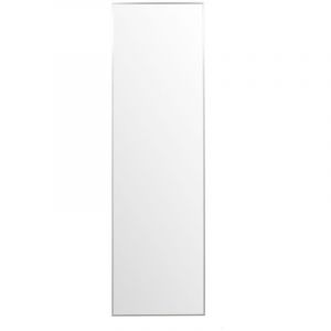 Miroir rectangulaire en aluminium 220x67cm - Argent - Dalton