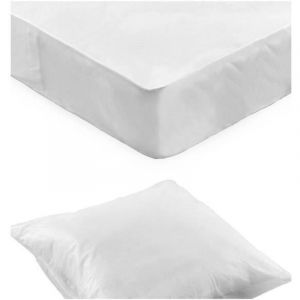 Kit Prot&egrave;ge Literie Jetable - Lit Enfant - 10 Al&egrave;ses 80x190 cm - 10 Sous Taies - Usage Unique