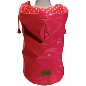 Croci Imperméable à l'eau 40 cm: Imperméable pour chiens RAINDROP CHERRY