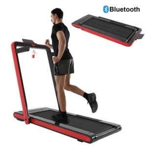 ISE Tapis de Course Pliable Electrique, Motorisé 1000W, Vitesse Réglable 1-10km/h, 15Programmes, SY-T2713-RE