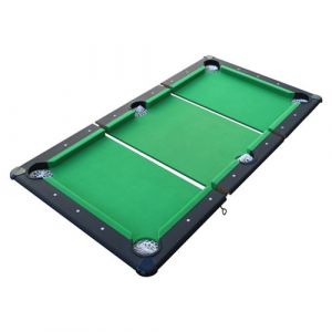 SOKKER Plateau de jeux billard 165, 6cm x 92,5 - Essentiel - Vert