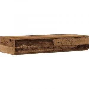 VidaXL Tiroirs De Lit En Bois Vintage 90x36,5x16,5 Cm En Aggloméré