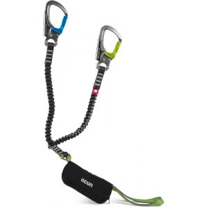 Ocun Captur Accessoires Via Ferrata, grey/green Longes via ferrata