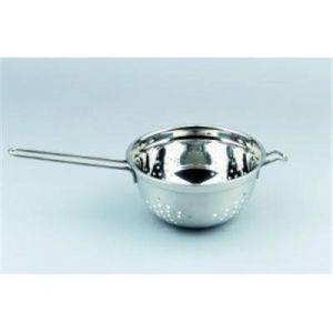 Ibili PASSOIRE A MANCHE INOX PRISMA - INOX DE QUALITE SUPERIEURE - INTERIEUR INOX POLI ET EXTERIEUR INOX BROSSE - DIAMETRE 20 CM - PASS...