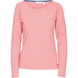 Trespass Haut manches longues CARIBOU - Femme (2XS) (Rouge/blanc) - UTTP4788