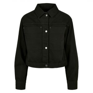 Urban classics Veste en jean courte femme Boxy Worker