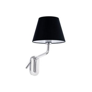 Faro Applique Eterna Chrome Droite L70 1x15W Max E27