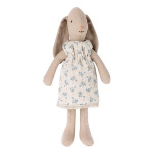 Image de Maileg Doudou bunny en robe - Multicolore Multicolore