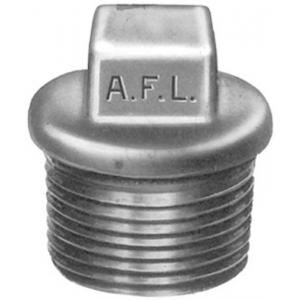 Afy 290050G - Bouchon m&acirc;le avec bourrelet galva D50x60