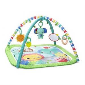BRIGHT STARTS Tapis d éveil et d activités Wild Wiggles jouets inclus et détachables