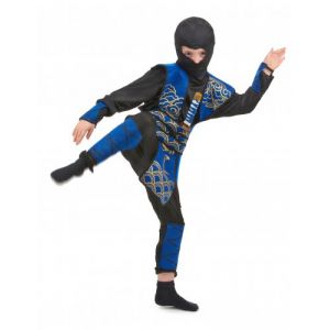 Image de Déguisement ninja bleu garçon