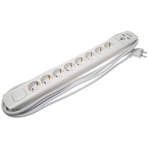 Rs pro Rallonge électrique 5m, 8 prises Schuko, 250 v 16A (Prix pour 1 )