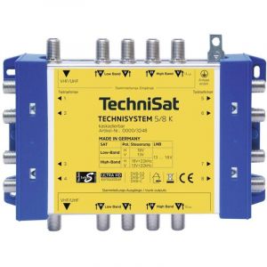TechniSat TechniSystem 5/8 K Gris, Jaune, Multi Switch