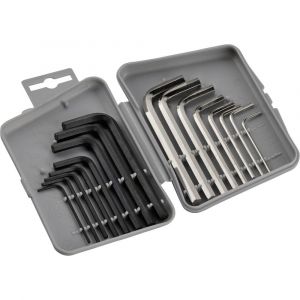 Lot de clés mâles 6 pans intérieurs 806102 16 pièces