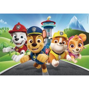 Clementoni Paw Patrol Supercolor Pat'Patrouille-60 Pièces, Enfants 5 Ans, Puzzle Dessin Animé-Fabriqué en Italie, 26114