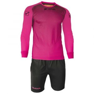 Givova Kit Manchester Équipement pour Homme, Multicolore (Fuchsia/Noir), XXL