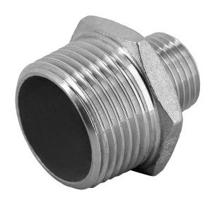 Mamelon r&eacute;duit m&acirc;le inox &Oslash; 1"1/2x1" - Raccord inox - G&eacute;n&eacute;rique