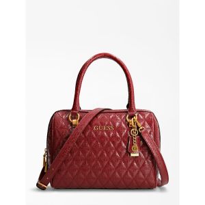 Image de Guess SAC A MAIN WESSEX CAPITONNE Rouge