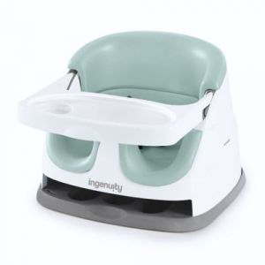 Rehausseur INGENUITY Siege réhausseur 2en1 avec plateau a rangement intégré brume des 6