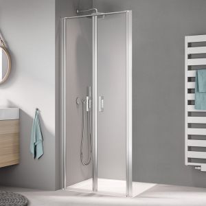 Kermi Liga Porte battante, pour niche, pour paroi latérale, LIPTD085201AK, LIPTD