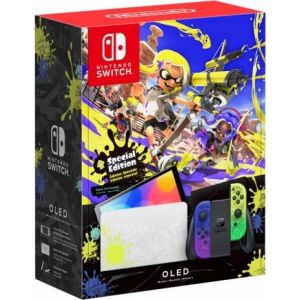 Nintendo Switch OLED 64 Go &Eacute;dition Splatoon 3 Violet