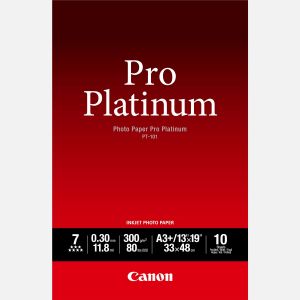 Canon 10 feuilles de papier photo Pro Platinum 300g/m² (A3)