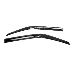 Omac Déflecteur d'air pour Mercedes Sprinter W906 2006 à 2018, Déflecteurs de Vent Pluie, Noir, 2 Pcs