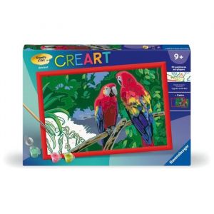 Ravensburger CreArt Kids 31x21cm : Perroquets colores