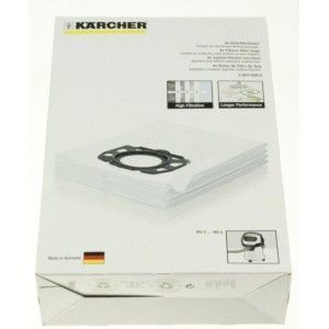 Kärcher 2.863-006.0 - Sachet de 4 filtres ouate pour aspirateur