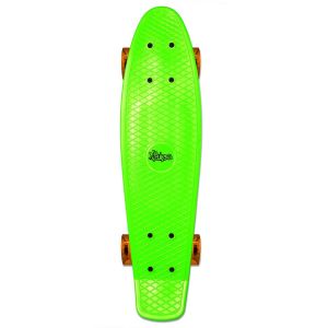 Norules Skateboard Abec 5 Fun Vert Transparent Orange Neuf