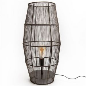 Amadeus Lampe de table Vicky - Marron - Métal