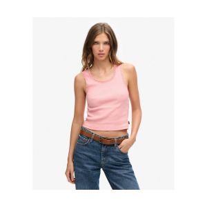 Superdry D&eacute;bardeur en coton bio &agrave; liser&eacute; en dentelle femme Vintage