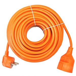 Silver electronics Silver - Extension électrique Schuko 4,8mm TT 25mts RED