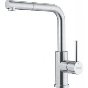 Franke Smart Glenda - Mitigeur d'évier fc 6986.501, avec bec extractible, inox 115.0706.986