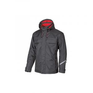 U-Power Blouson de travail avec deux grandes poches poitrine avec rabat et fermeture velcro - SNOW Grey Meteorite - DW026GM - Gris - 4XL - taille: 4XL