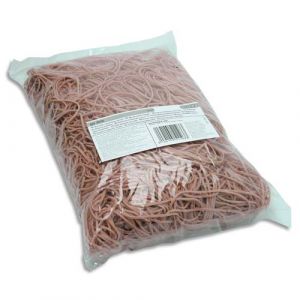 Solaris Sac de 1kg de caoutchouc blond 90x6mm