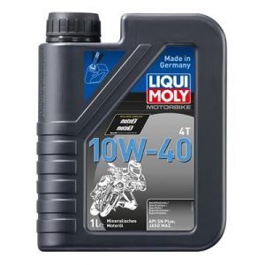 Liqui Moly 3044 Huile Moteur de Moto 4-Temps Basic Street 10W-40 1l