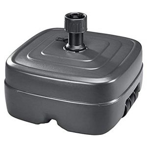 Image de Schneider Electric Schirme Pied de parasol en polyéthylène Gris anthracite Approximativement 45 l - 856-15