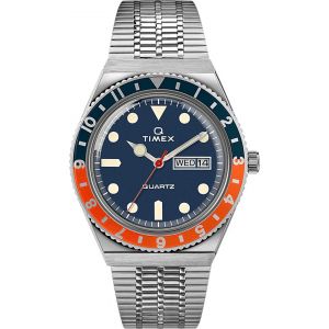 Image de Timex Montre Argent Analogique Hommes Q Reissue Tw2u61100