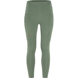 Fjällräven Abisko Collants Femme, vert XS Pantalons trekking & randonnée