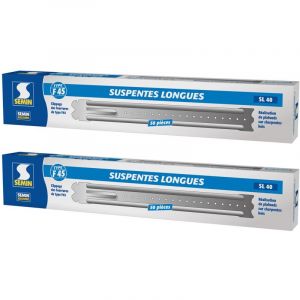 Semin - Suspentes Longues 400 mm F45 Boite de 50 (lot de 2)