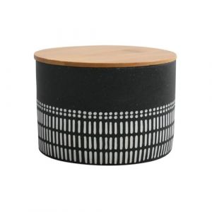 Spirella BO&Icirc;TE De Rangement Yuma Gris Fonc&eacute; Et Blanc