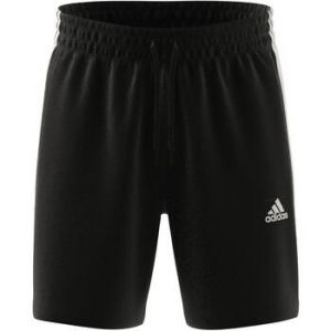 Adidas Short à 3 bandes en moleton Essentials, pointure 4XL - Noir - Taille 4XL