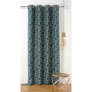 LINDER Rideau GRAND PRIX Vert 135x240cm