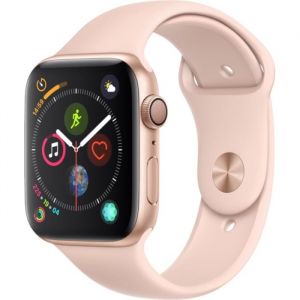Apple Watch Series 4 - 44mm - Alu Or / Bracelet Sport Rose des sables