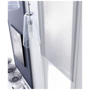 Mad&eacute;costore Store Enrouleur Voile Mesh Uni Must Sans Per&ccedil;age - Gris souris - L71 x H190cm L71 x H190cm (issu L67cm) Gris Souris