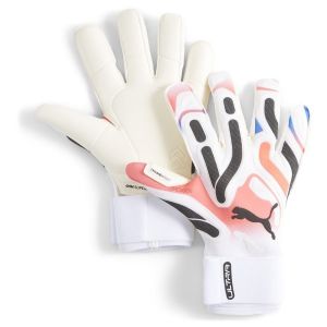 Puma Gants De Gardien Ultra Ultimate Hybrid Breakthrough - Blanc/bleu/fire Orchid, pointure 7 - Blanc - Taille 7